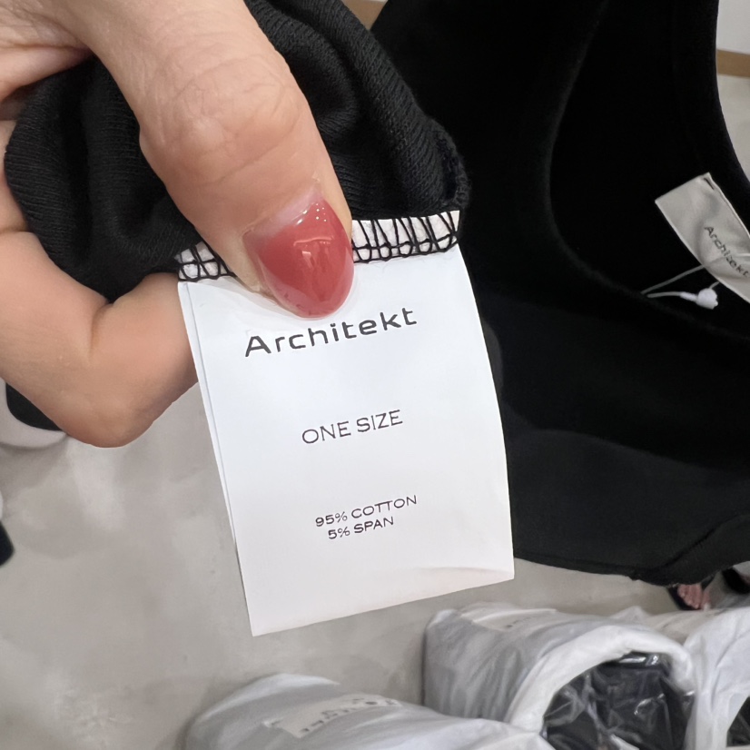 ARCHITEKT東大門㊣代購女裝新款熱賣25秋冬時尚職業吊帶背心ARCHITEKT吊帶/背心