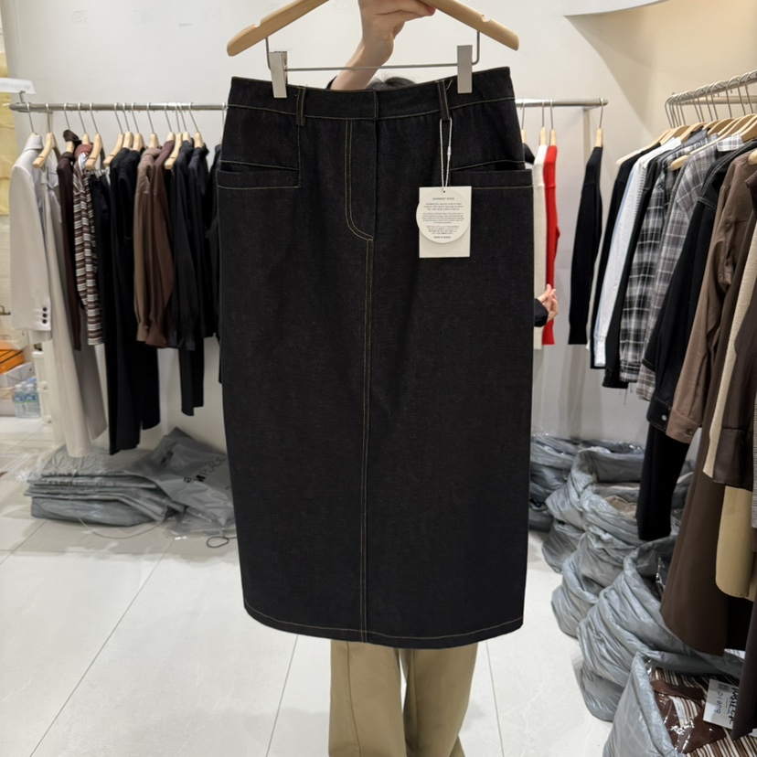BLUEI-D韓國直郵㊣女士新品休閑人氣推薦熱賣半身裙中短裙Blue i-d半身裙/中短裙圖色2