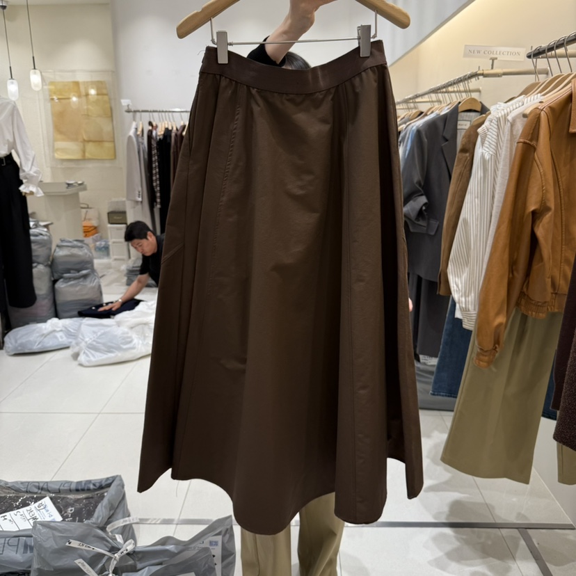BLUEI-D東大門㊣代購女士新品推薦休閑人氣25秋冬半身裙中短裙Blue i-d半身裙/中短裙