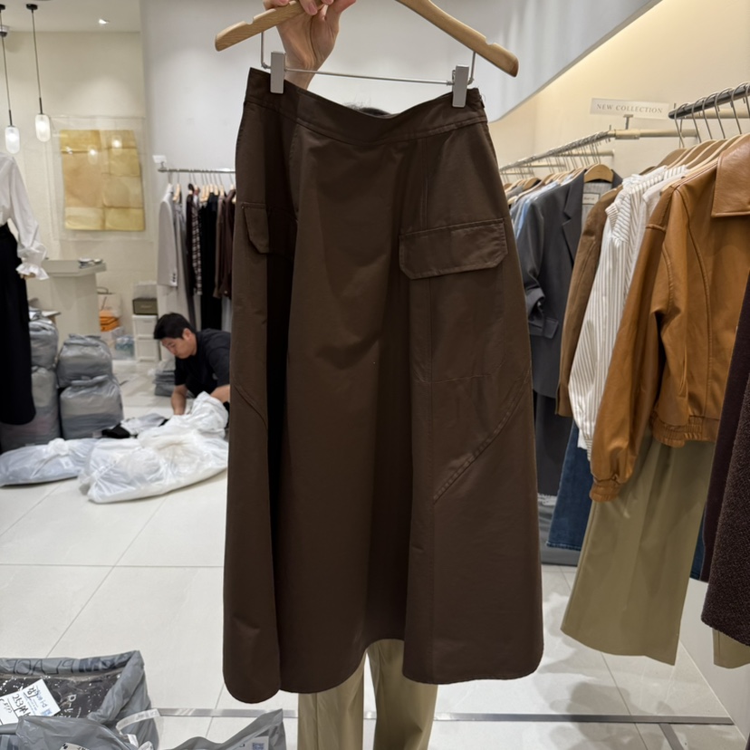 BLUEI-D東大門㊣代購女士新品推薦休閑人氣25秋冬半身裙中短裙Blue i-d半身裙/中短裙圖色2