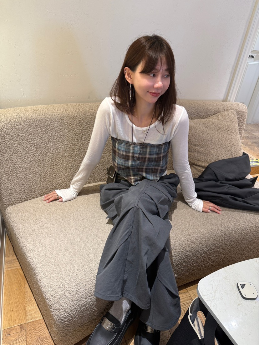 LUMIPLE東大門㊣代購女士新款熱賣25秋冬職業推薦真品長袖T恤LUMIPLE長袖T恤