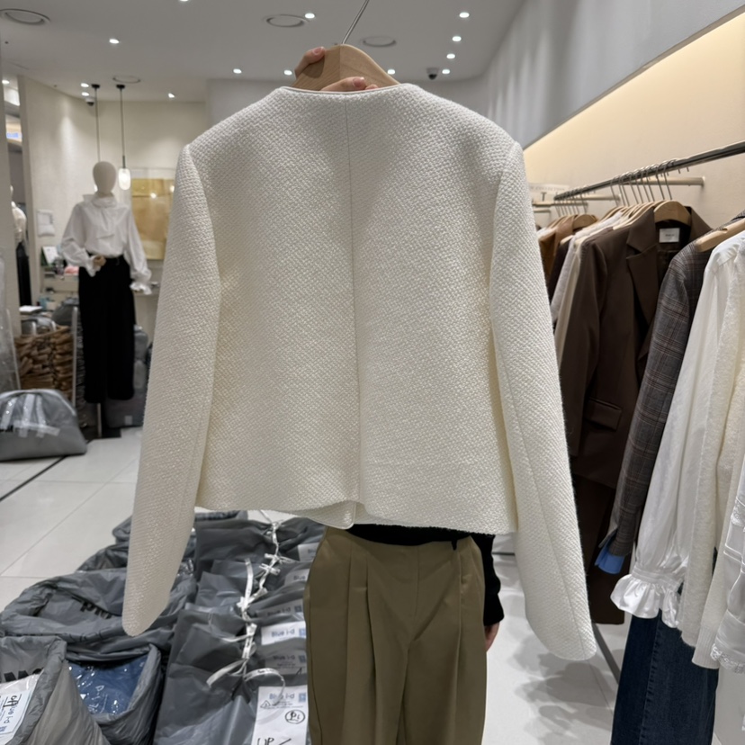 BLUEI-D東大門㊣直郵女裝新品人氣推薦職業25秋冬休閑夾克Blue i-d夾克