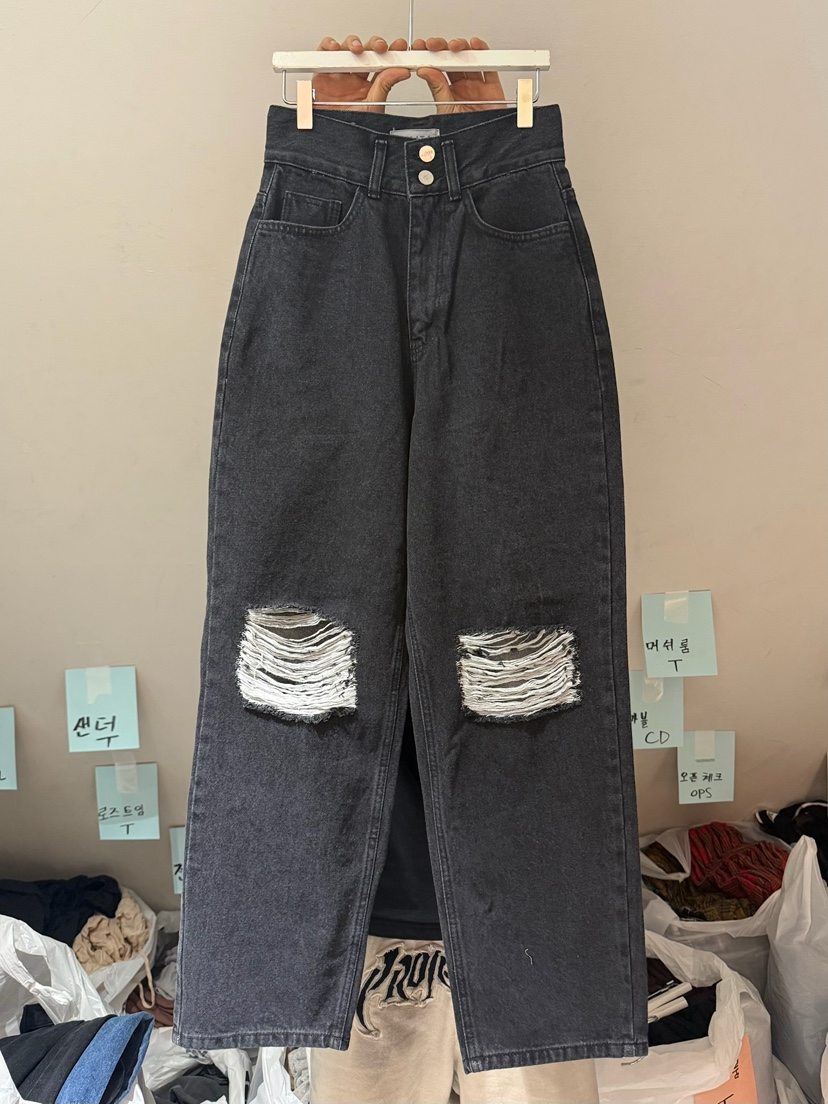 BELITA-L東大門㊣直郵女士新品休閑時尚真品職業25秋冬牛仔褲BELITA-L牛仔褲圖色2