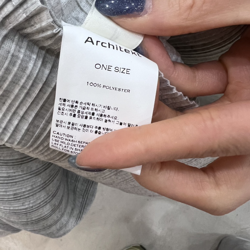ARCHITEKT東大門㊣實拍女士新款熱賣人氣職業長袖T恤拉鏈褶皺ARCHITEKT長袖T恤