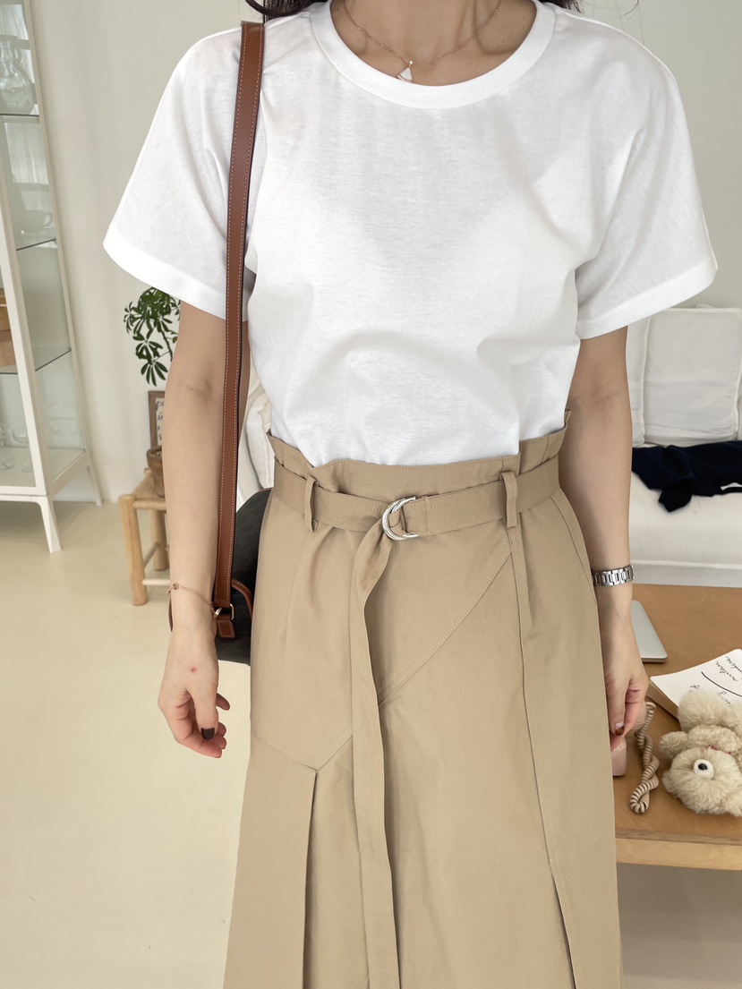 空東大門㊣代購女士新品休閑人氣職業時尚真品連衣裙含腰帶CHAHEE連衣裙