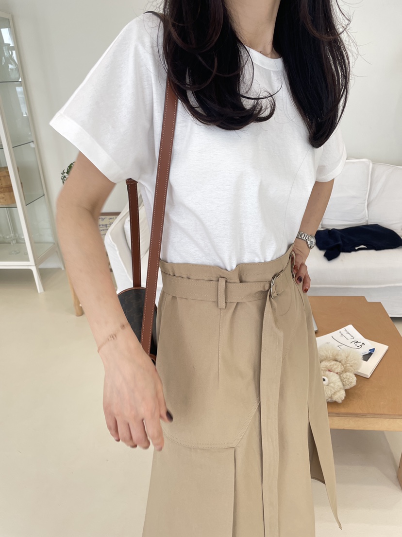 空東大門㊣代購女士新品休閑人氣職業時尚真品連衣裙含腰帶CHAHEE連衣裙
