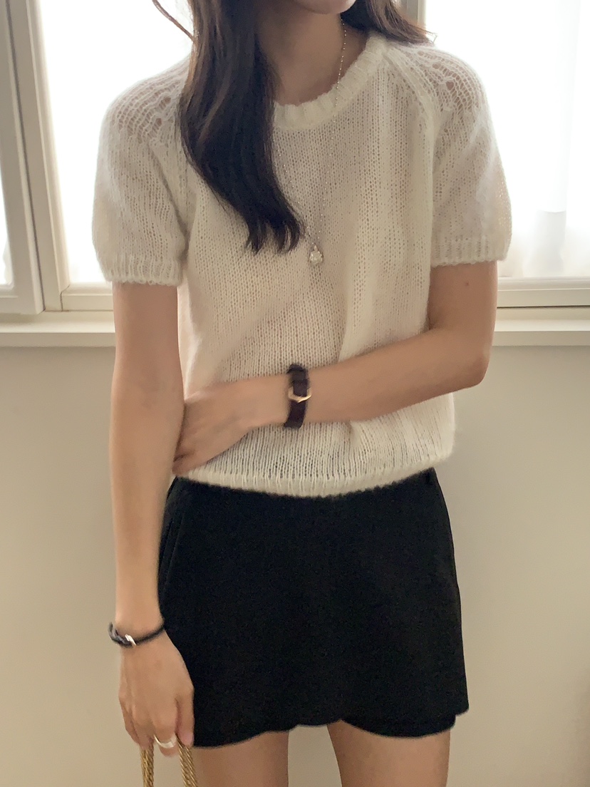 BAKING POWDER東大門㊣直郵女裝新品休閑時尚針織衫馬海毛BAKING POWDER針織衫