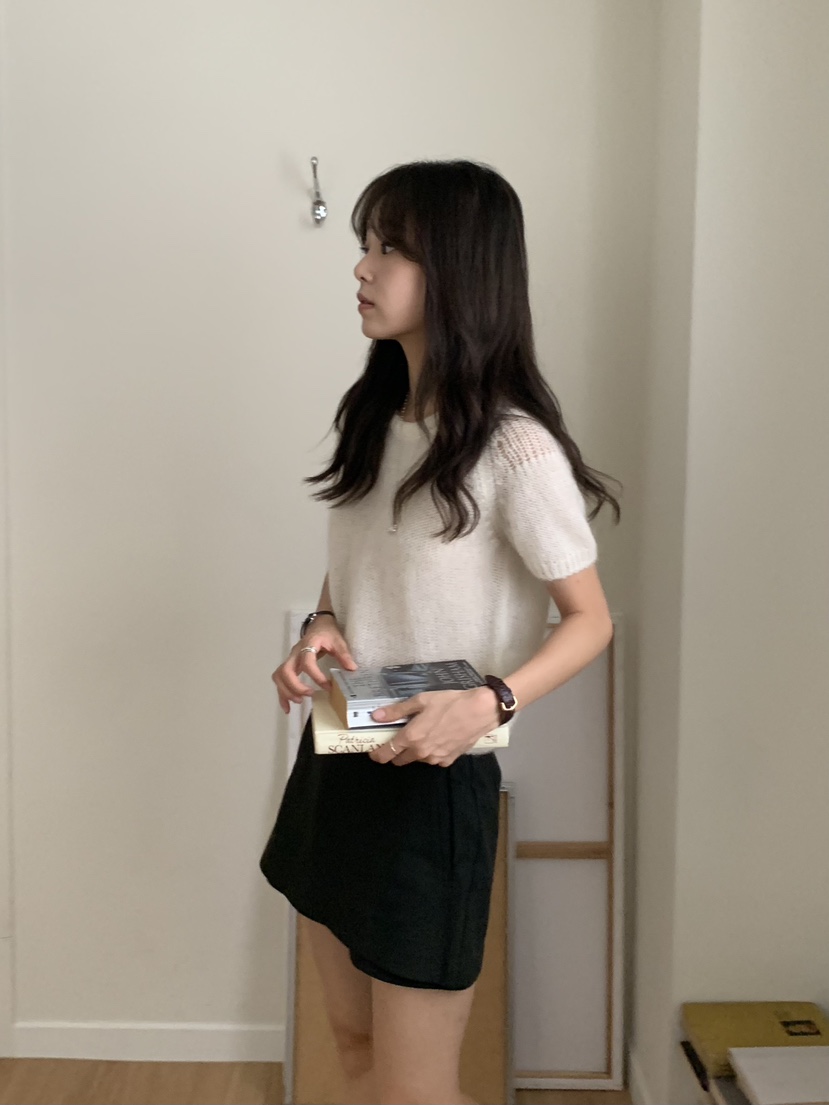 BAKING POWDER東大門㊣直郵女裝新品休閑時尚針織衫馬海毛BAKING POWDER針織衫