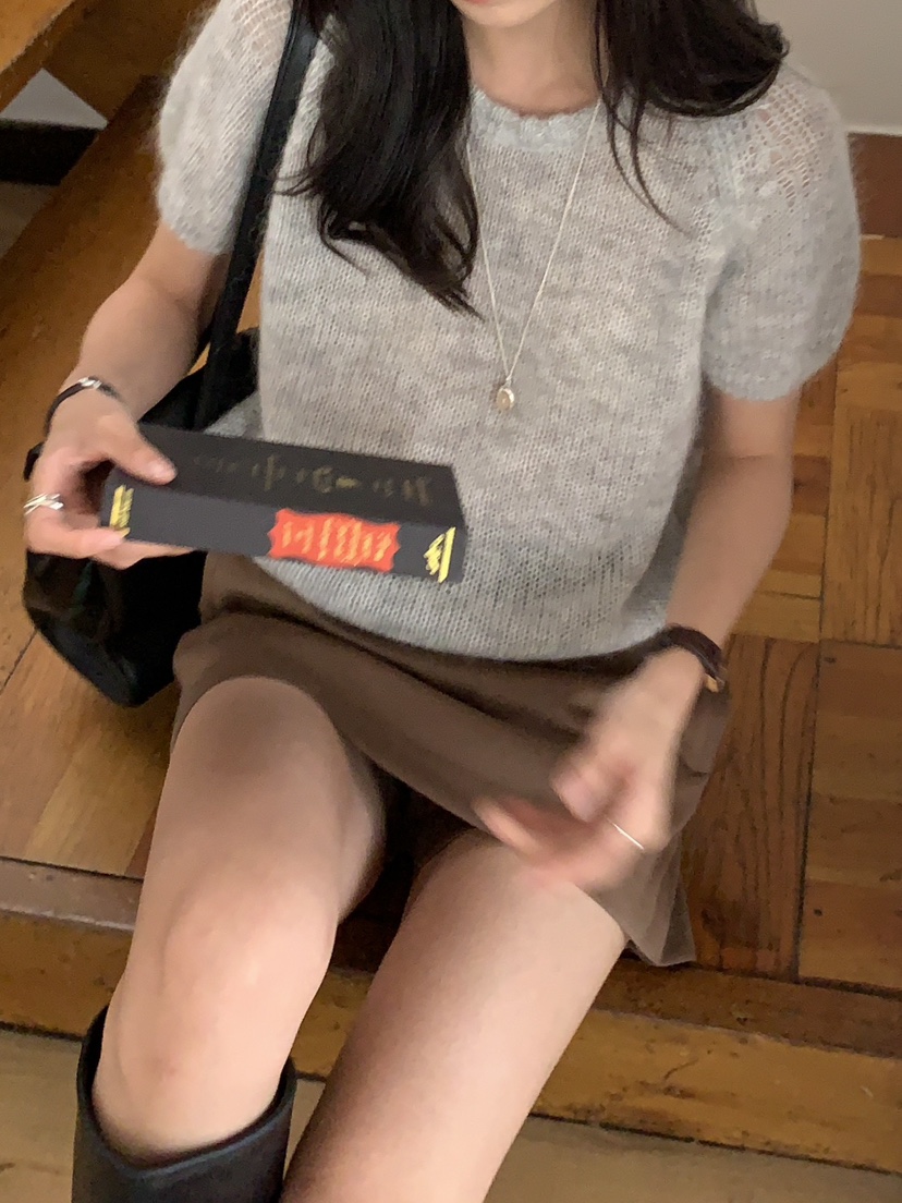 BAKING POWDER東大門㊣直郵女裝新品休閑時尚針織衫馬海毛BAKING POWDER針織衫