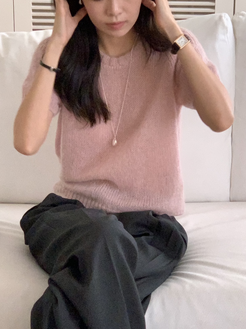 BAKING POWDER東大門㊣直郵女裝新品休閑時尚針織衫馬海毛BAKING POWDER針織衫
