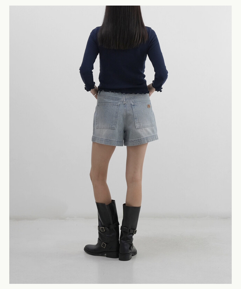 BAKING POWDER東大門㊣代購女裝新品25秋冬熱賣真品人氣短褲BAKING POWDER短褲
