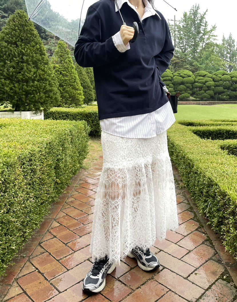 空韓國代購㊣女士新品職業推薦25秋冬熱賣人氣休閑真品長裙CHAHEE長裙