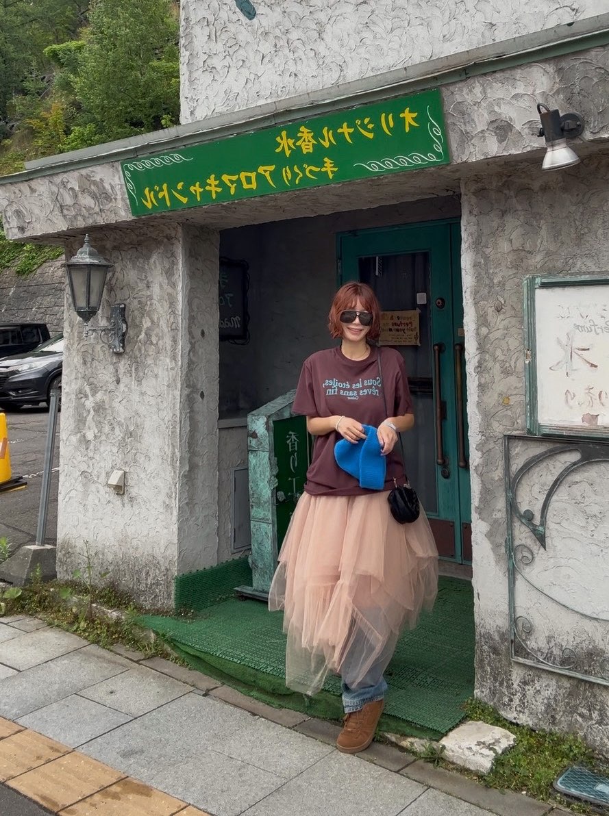PARIS MATCH韓國代購㊣女士新款25秋冬休閑熱賣職業推薦長裙PARIS MATCH長裙圖色3