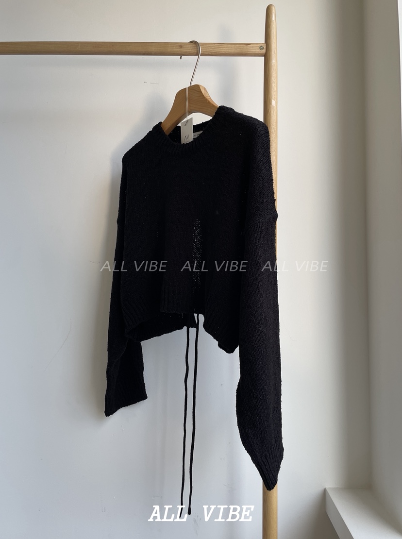 ALLVIBE韓國代購㊣女裝新款真品職業熱賣休閑25秋冬推薦針織衫ALLVIBE針織衫圖色3