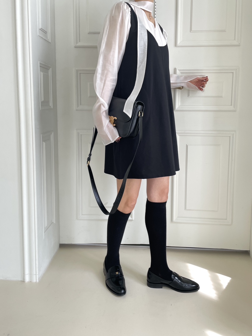 空東大門㊣直郵女士新品真品人氣時尚25秋冬推薦熱賣連衣裙CHAHEE連衣裙