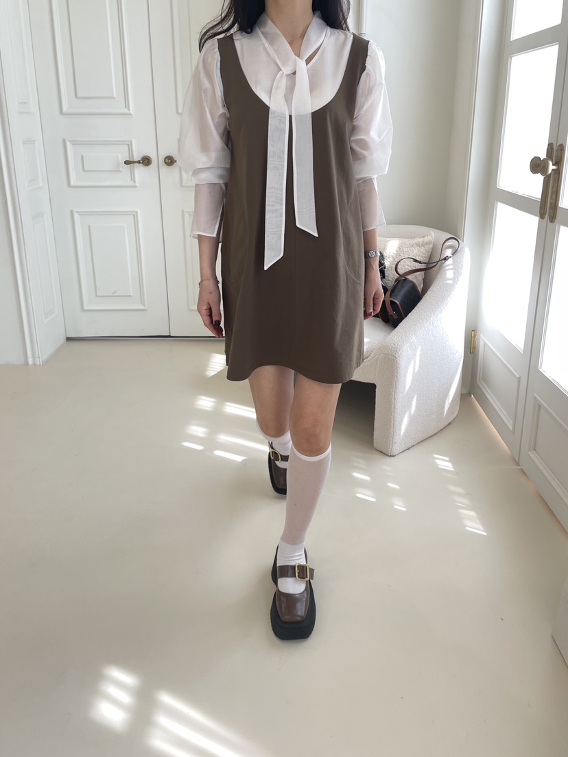 空東大門㊣直郵女士新品真品人氣時尚25秋冬推薦熱賣連衣裙CHAHEE連衣裙