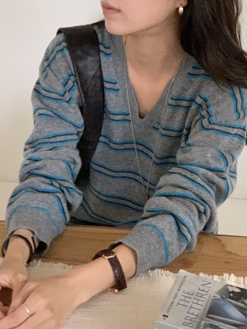 BAKING POWDER韓國直郵㊣女士新款真品25秋冬熱賣職業針織衫BAKING POWDER針織衫