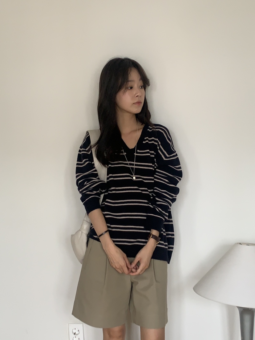 BAKING POWDER韓國直郵㊣女士新款真品25秋冬熱賣職業針織衫BAKING POWDER針織衫