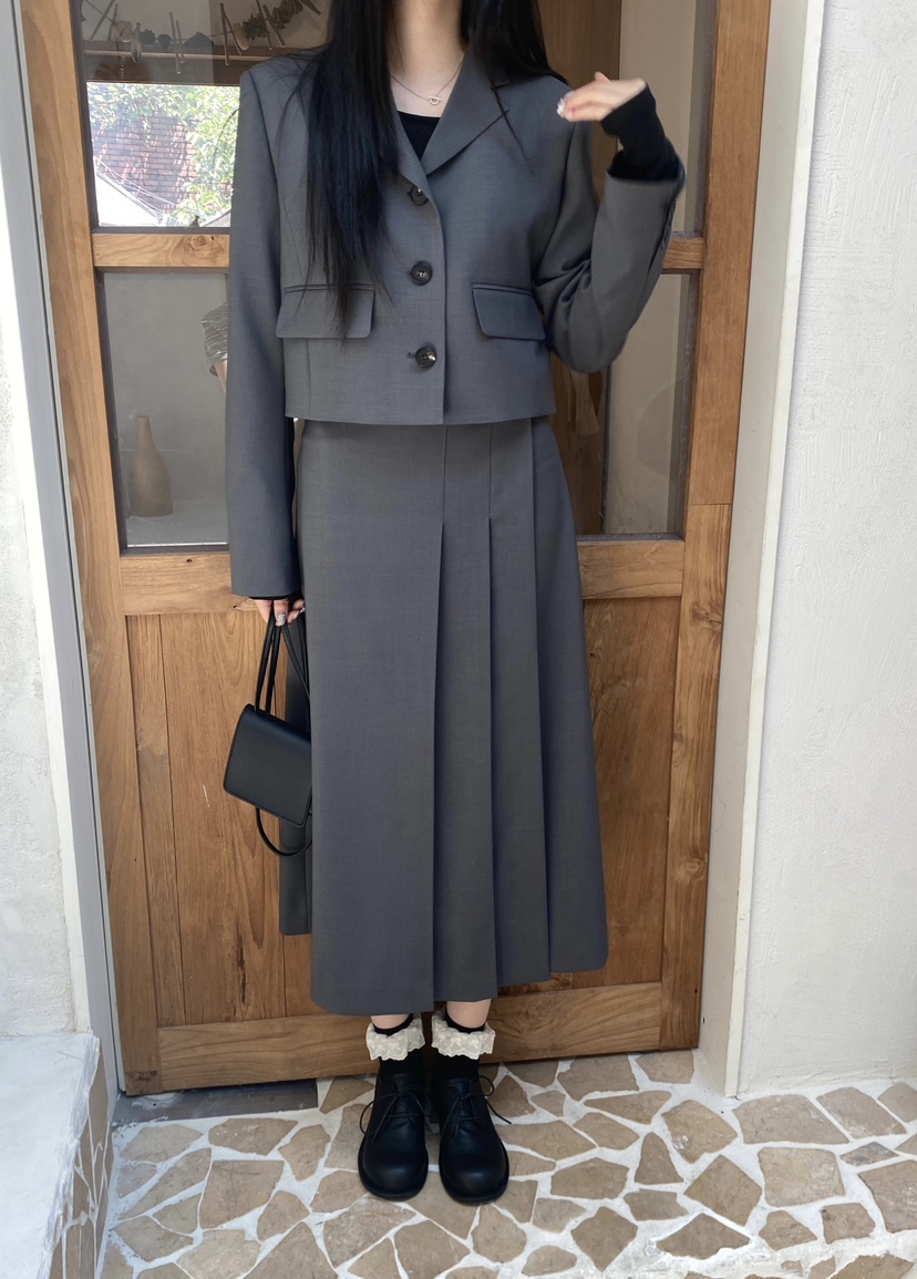 NDE韓國直郵㊣女士新款真品熱賣職業推薦時尚人氣休閑25秋冬夾克NDE夾克