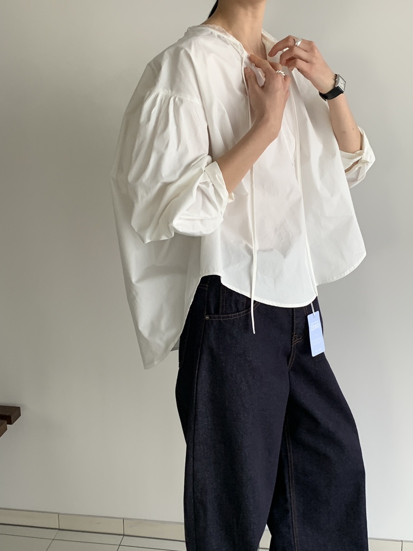 MOVENNE東大門㊣直郵女士新品真品25秋冬人氣職業襯衫蕾絲衫MOVENNE襯衫/蕾絲衫