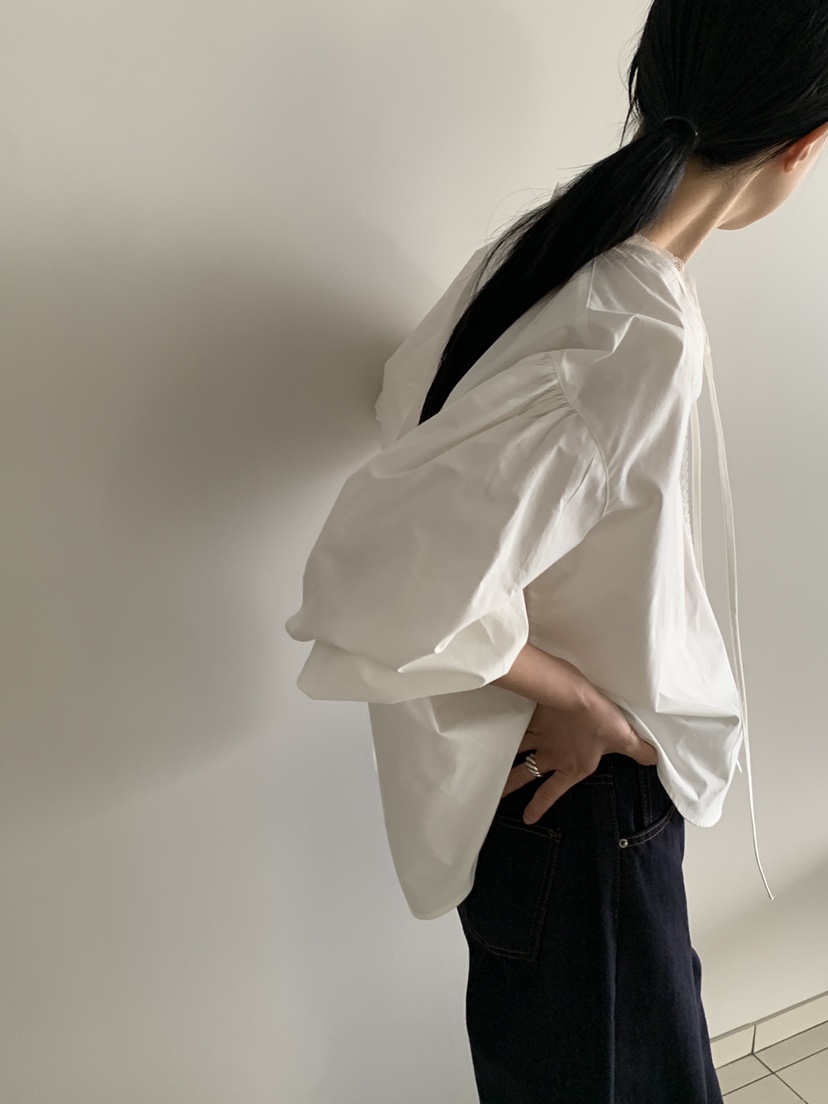 MOVENNE東大門㊣直郵女士新品真品25秋冬人氣職業襯衫蕾絲衫MOVENNE襯衫/蕾絲衫