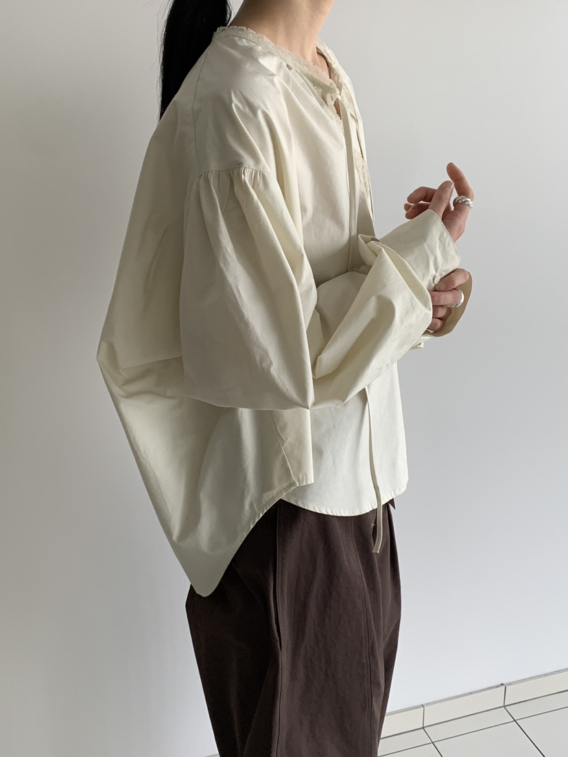 MOVENNE東大門㊣直郵女士新品真品25秋冬人氣職業襯衫蕾絲衫MOVENNE襯衫/蕾絲衫