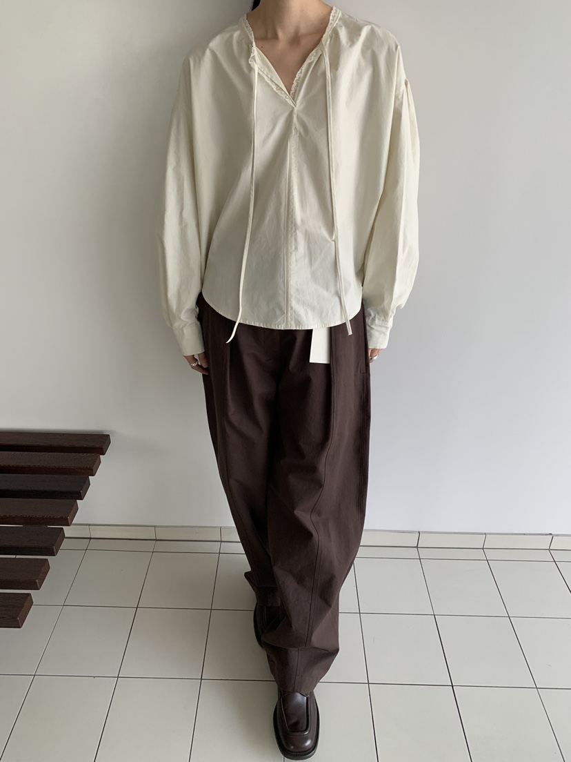 MOVENNE東大門㊣直郵女士新品真品25秋冬人氣職業襯衫蕾絲衫MOVENNE襯衫/蕾絲衫