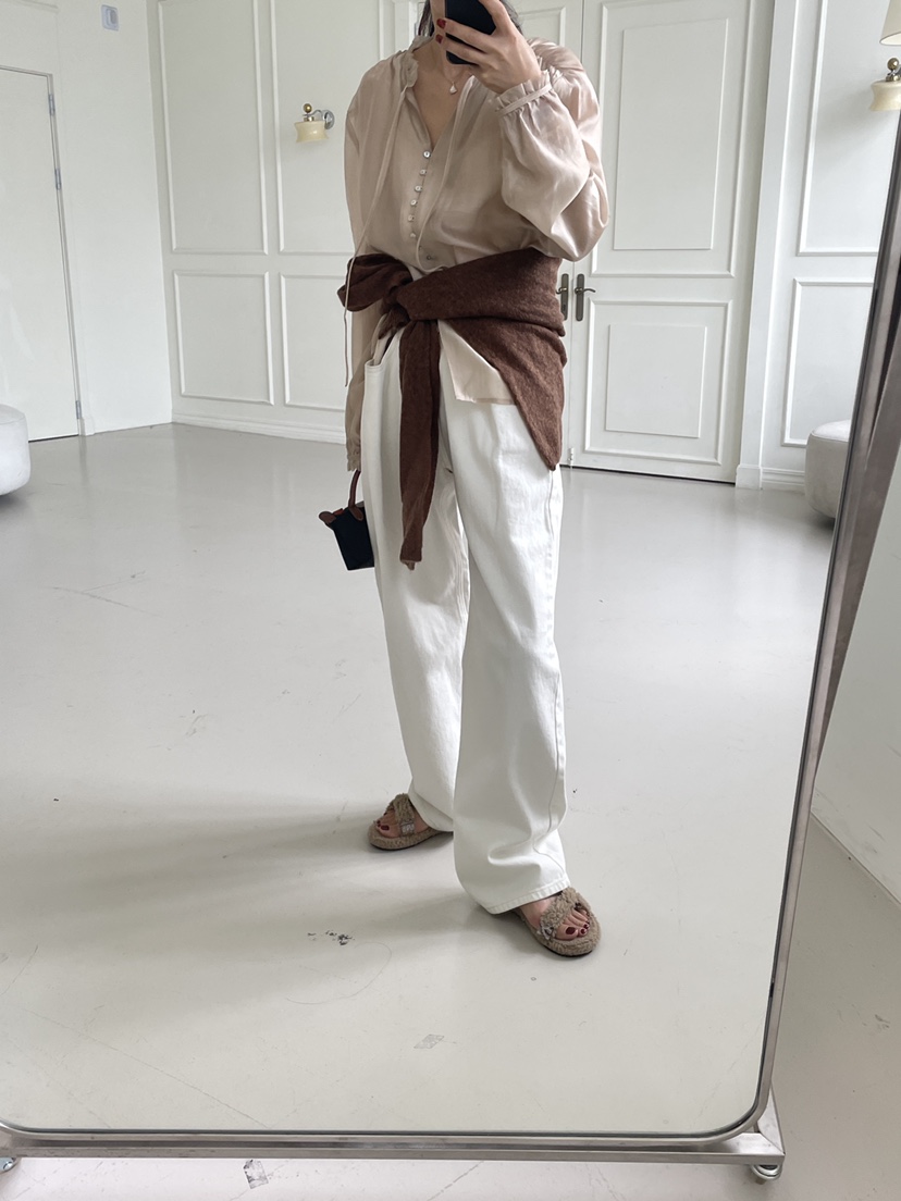 空東大門㊣實拍女裝新品真品職業休閑時尚推薦25秋冬襯衫蕾絲衫CHAHEE襯衫/蕾絲衫