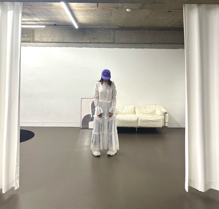 PLATFORM-L韓國代購㊣女士新款真品熱賣25秋冬職業時尚連衣裙PLATFORM連衣裙