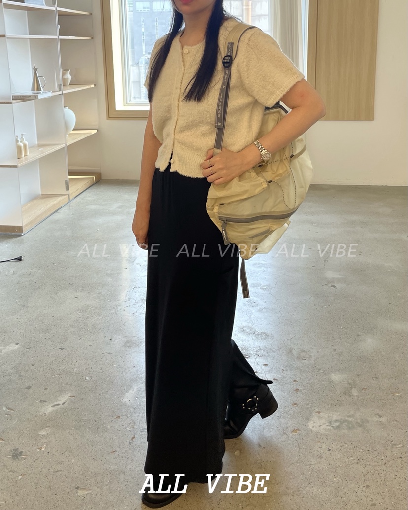 ALLVIBE韓國代購㊣女士新款真品時尚25秋冬人氣推薦休閑針織衫ALLVIBE針織衫