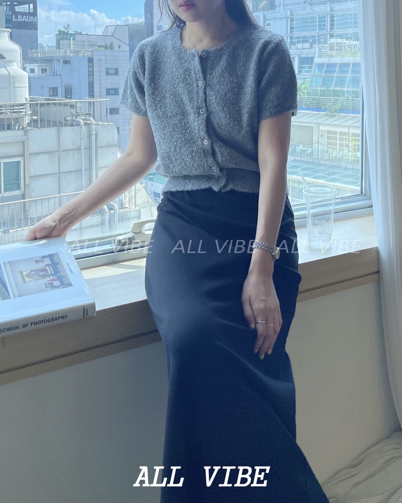 ALLVIBE韓國代購㊣女士新款真品時尚25秋冬人氣推薦休閑針織衫ALLVIBE針織衫圖色3