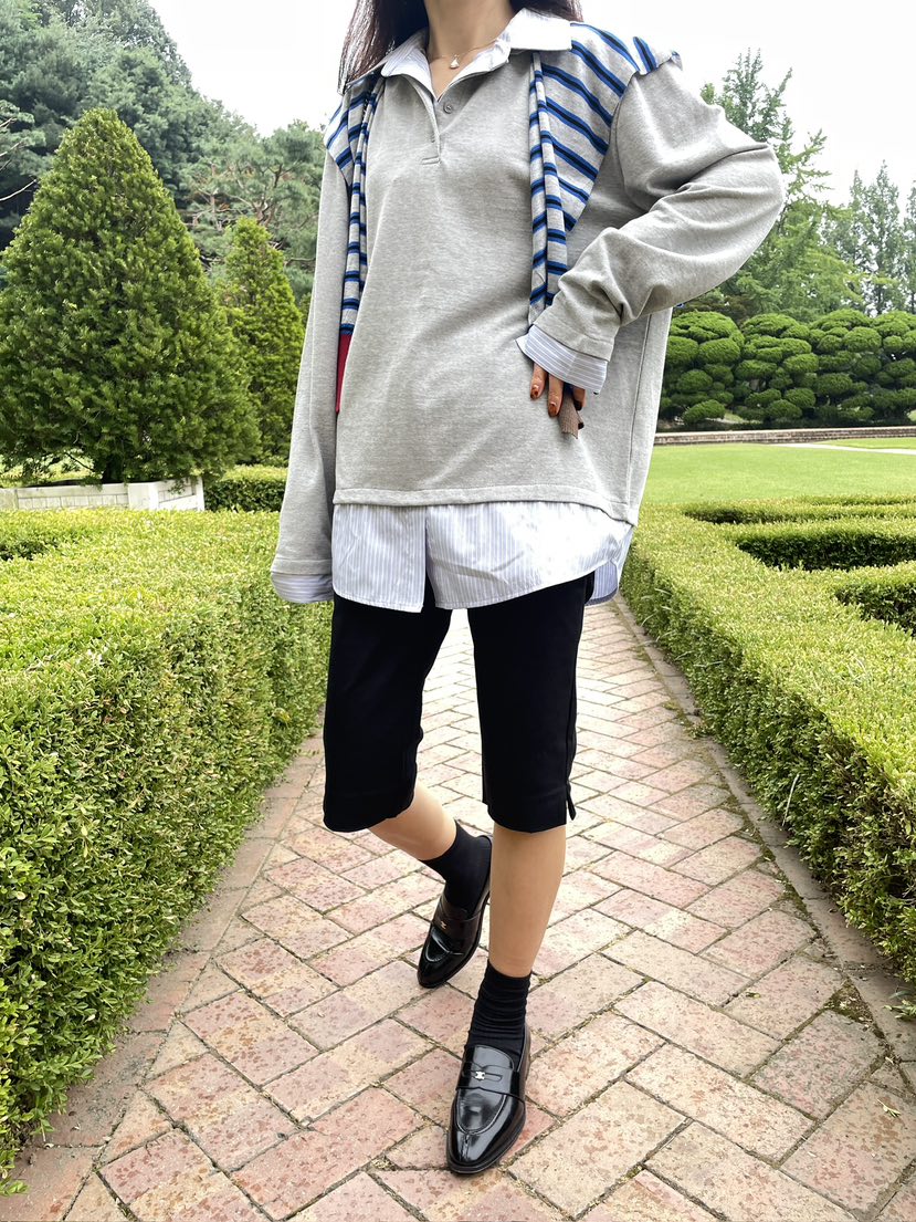 空韓國直郵㊣女裝新品25秋冬人氣職業推薦熱賣休閑時尚長袖T恤CHAHEE長袖T恤