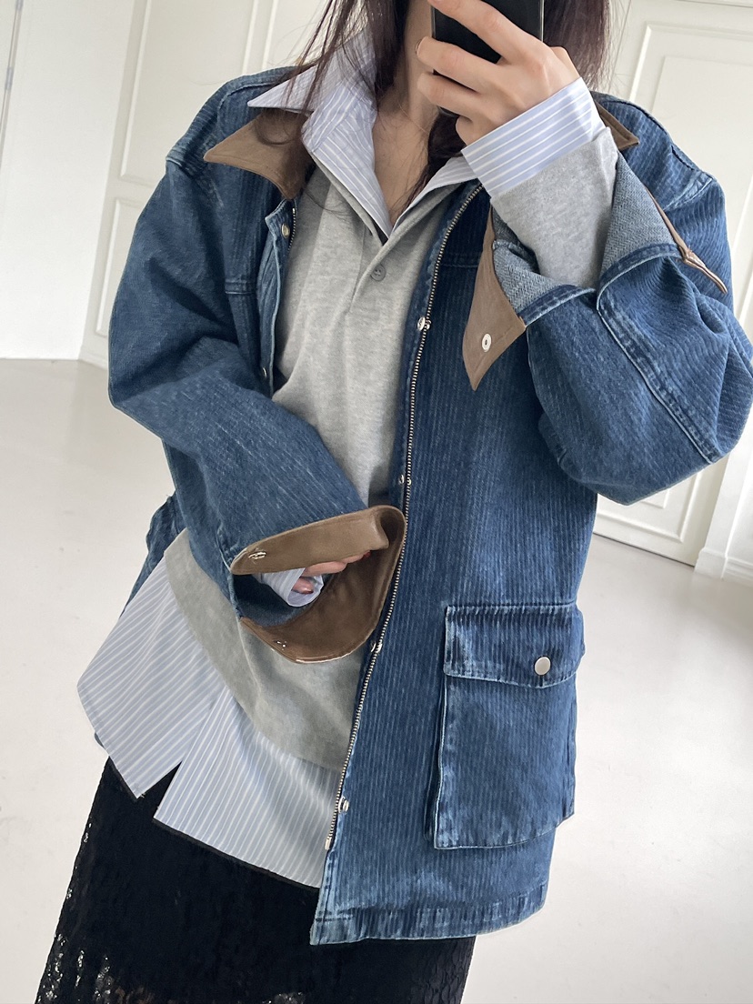 空韓國直郵㊣女裝新品25秋冬人氣職業推薦熱賣休閑時尚長袖T恤CHAHEE長袖T恤