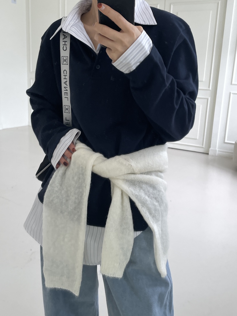 空韓國直郵㊣女裝新品25秋冬人氣職業推薦熱賣休閑時尚長袖T恤CHAHEE長袖T恤