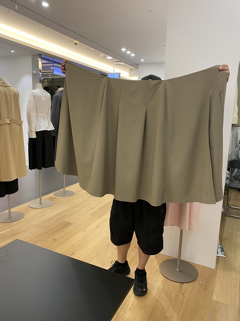 NDE韓國代購㊣女裝新品休閑25秋冬推薦職業人氣時尚熱賣長裙NDE長裙