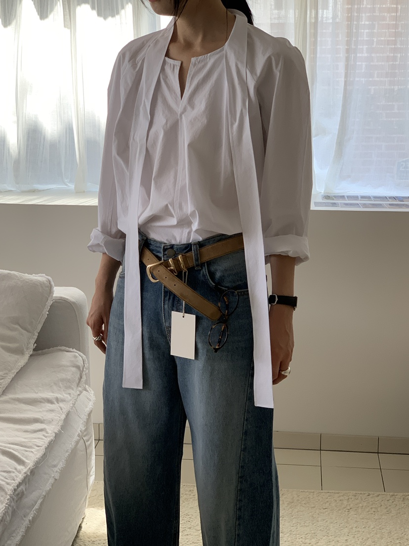 MOVENNE韓國代購㊣女裝新品休閑熱賣職業人氣推薦襯衫蕾絲衫MOVENNE襯衫/蕾絲衫