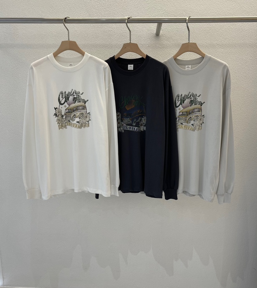 ABLERING韓國代購㊣女士新品休閑推薦時尚人氣熱賣25秋冬長袖T恤ABLE STANDARD/ABLERING長袖T恤