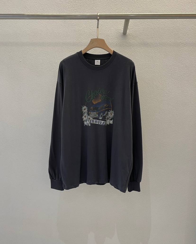 ABLERING韓國代購㊣女士新品休閑推薦時尚人氣熱賣25秋冬長袖T恤ABLE STANDARD/ABLERING長袖T恤圖色2