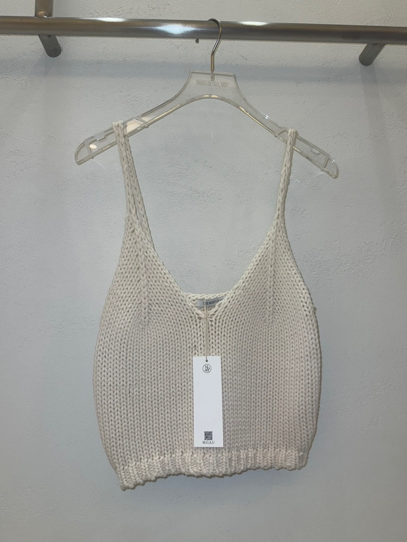 MOST OF ALL U東大門㊣代購女裝新品25秋冬真品吊帶背心MOST OF ALL U吊帶/背心圖色1