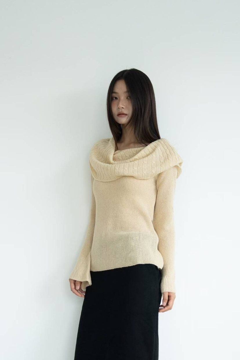 ERIA韓國代購㊣女士新品人氣職業推薦真品時尚休閑熱賣針織衫ERIA/HUE針織衫