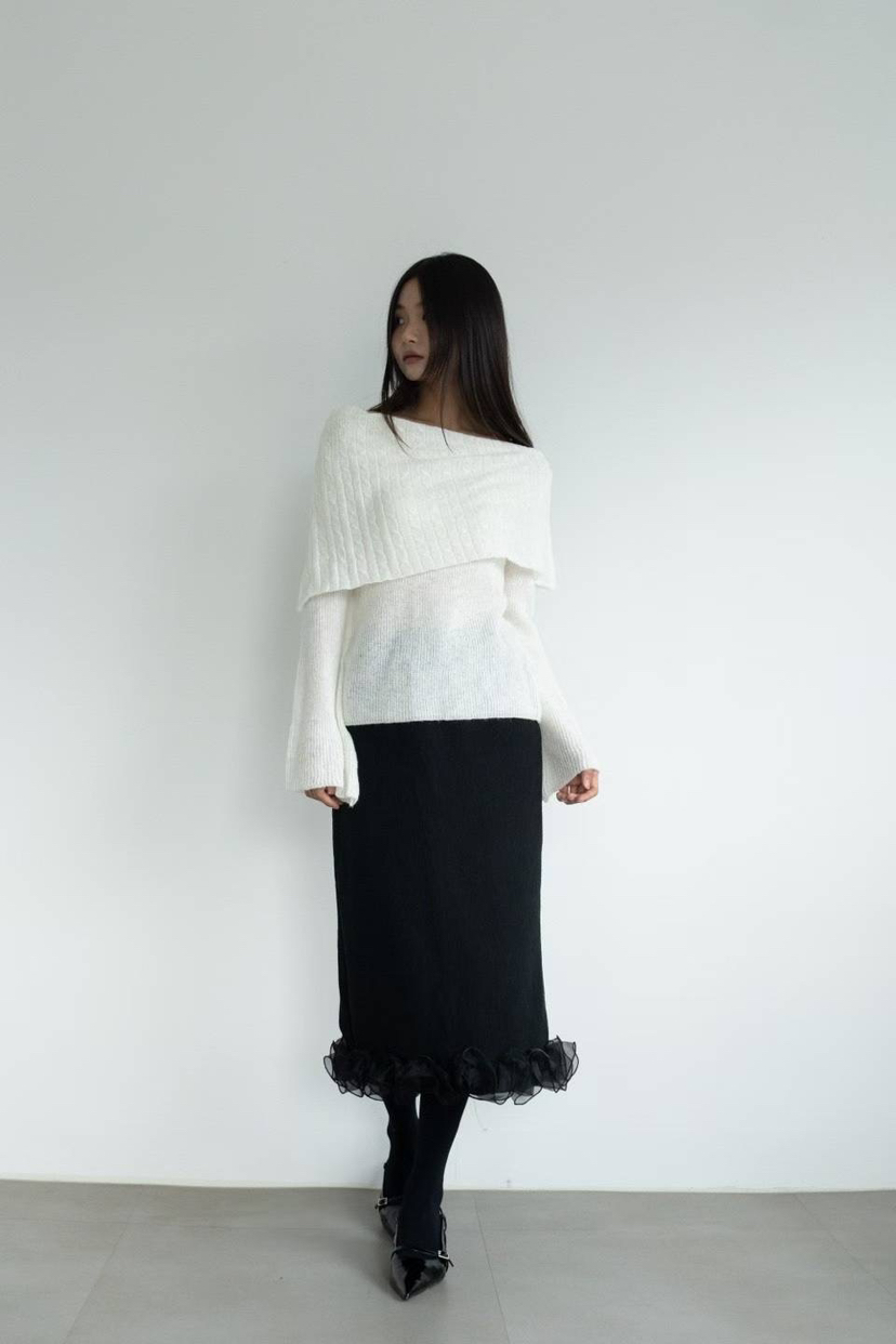ERIA韓國代購㊣女士新品人氣職業推薦真品時尚休閑熱賣針織衫ERIA/HUE針織衫