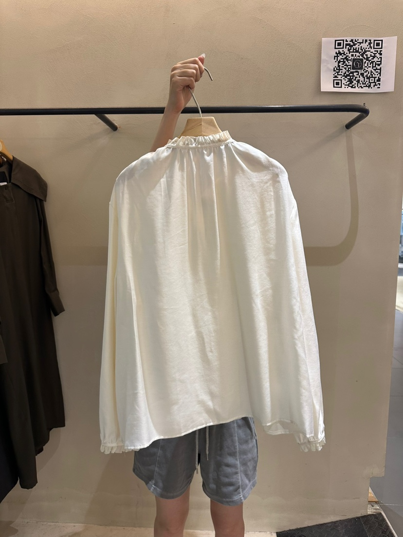 ERIA東大門㊣代購女士新品休閑職業時尚熱賣人氣襯衫蕾絲衫ERIA/HUE襯衫/蕾絲衫