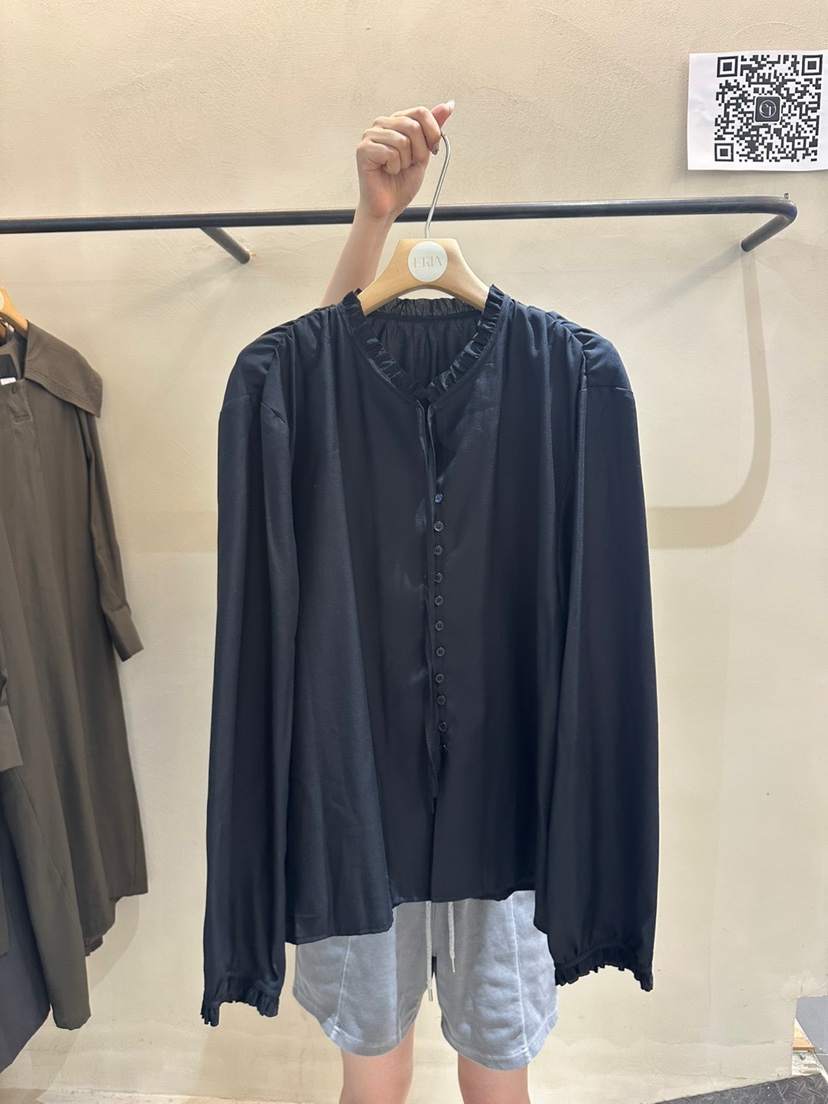 ERIA東大門㊣代購女士新品休閑職業時尚熱賣人氣襯衫蕾絲衫ERIA/HUE襯衫/蕾絲衫圖色2
