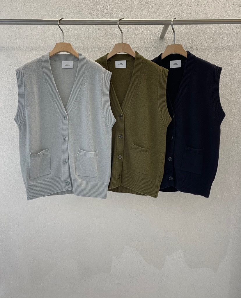 ABLERING韓國直郵㊣女士新品職業熱賣真品休閑時尚25秋冬馬甲ABLE STANDARD/ABLERING馬甲