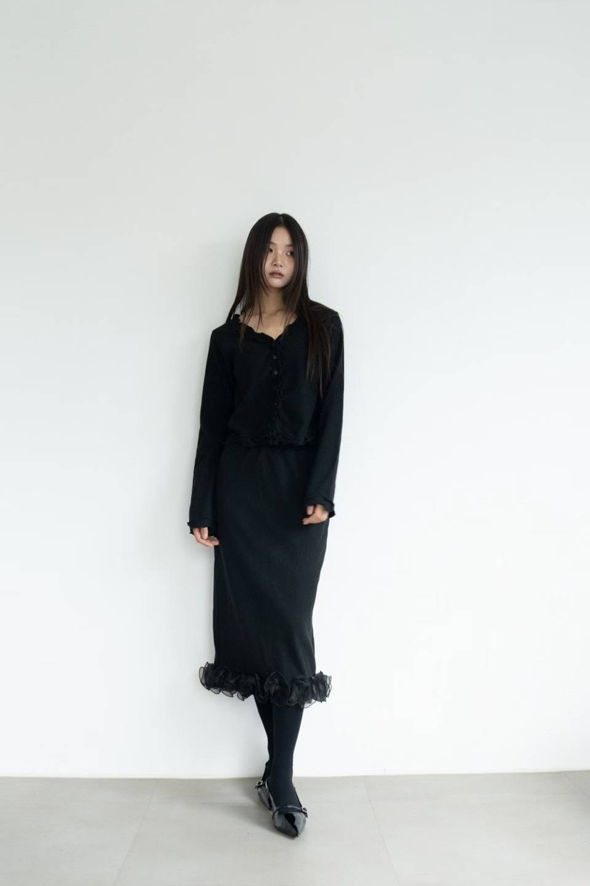 ERIA東大門㊣代購女裝新款真品休閑推薦熱賣25秋冬時尚長裙ERIA/HUE長裙