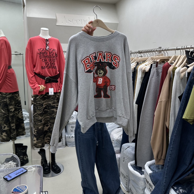 ASCEND東大門㊣直郵女士新品休閑推薦職業人氣時尚熱賣衛衣ASCEND衛衣圖色3