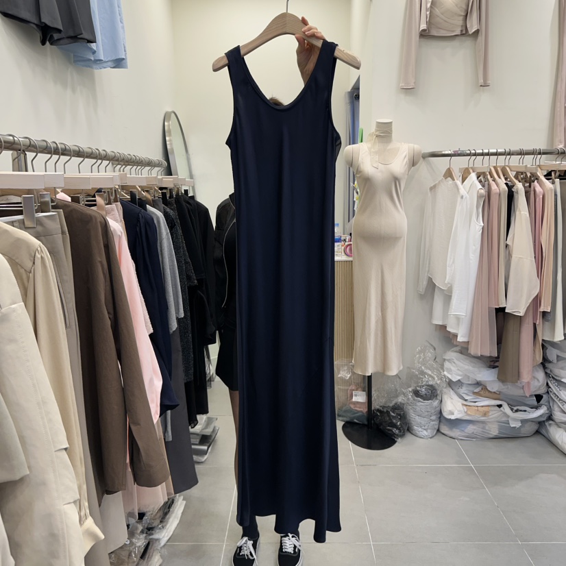 THE LOW韓國代購㊣女士新品休閑職業推薦熱賣真品25秋冬連衣裙THE LOW連衣裙圖色2