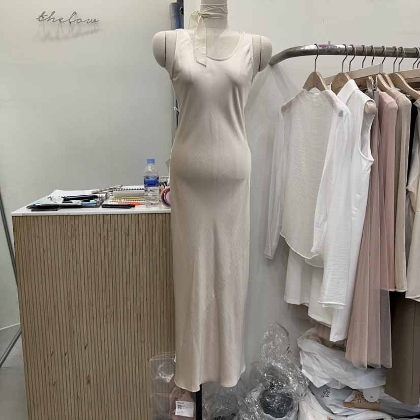 THE LOW韓國代購㊣女士新品休閑職業推薦熱賣真品25秋冬連衣裙THE LOW連衣裙圖色3