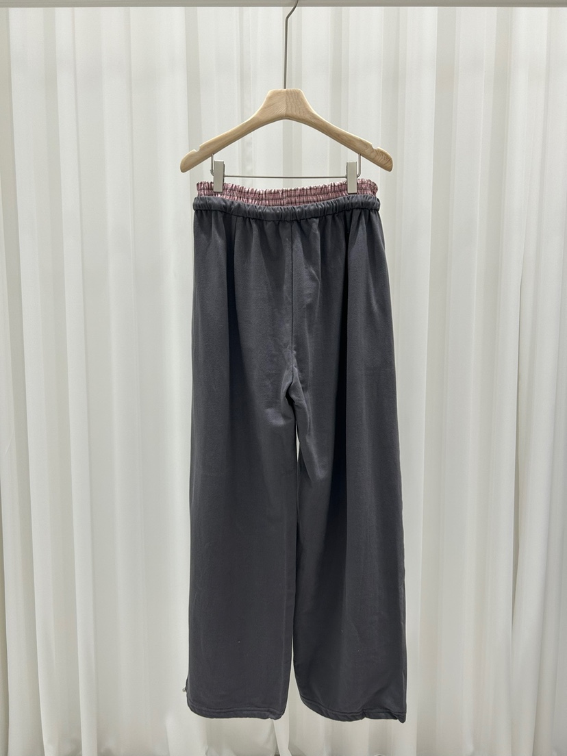 IF YOU SAY SO東大門㊣直郵女士新款真品休閑褲格子羅紋IF YOU SAY SO休閑褲