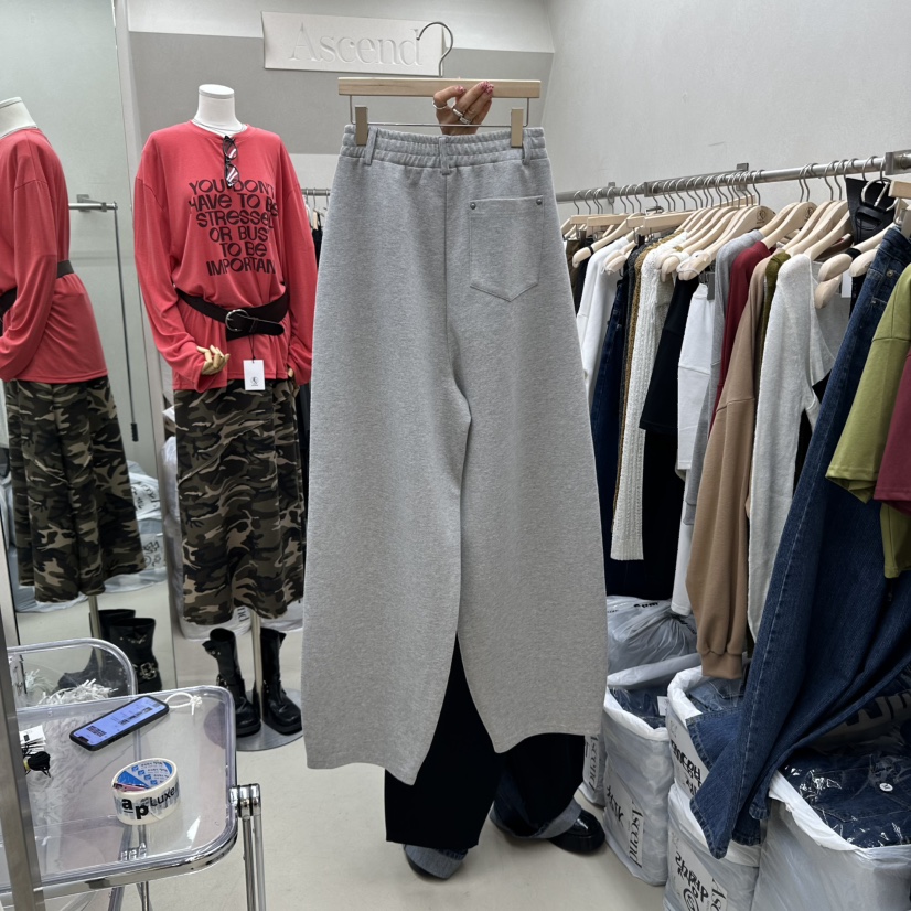 ASCEND東大門㊣代購女裝新款時尚職業休閑人氣25秋冬休閑褲ASCEND休閑褲